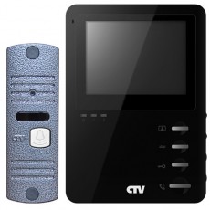 Комплект видеодомофона с памятью для установки в квартиру KiT- CTV-DP1400M